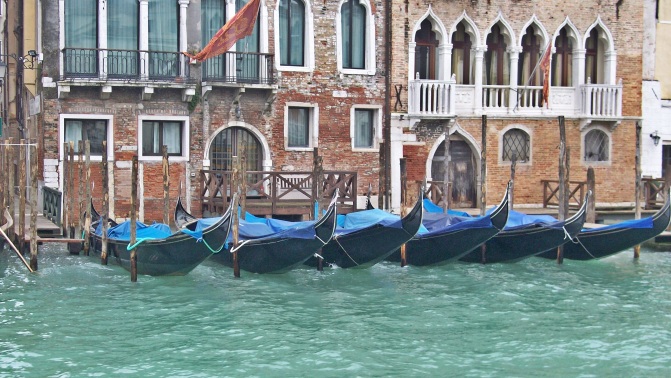 The gondolas